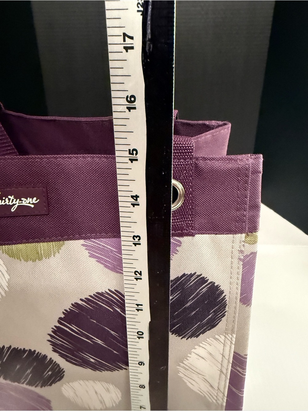 Thirty One Storage Tote Bag. Medium size - Picture 5 of 7